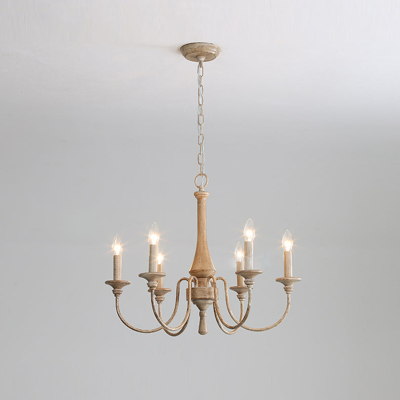 Barnwood kroonluchter