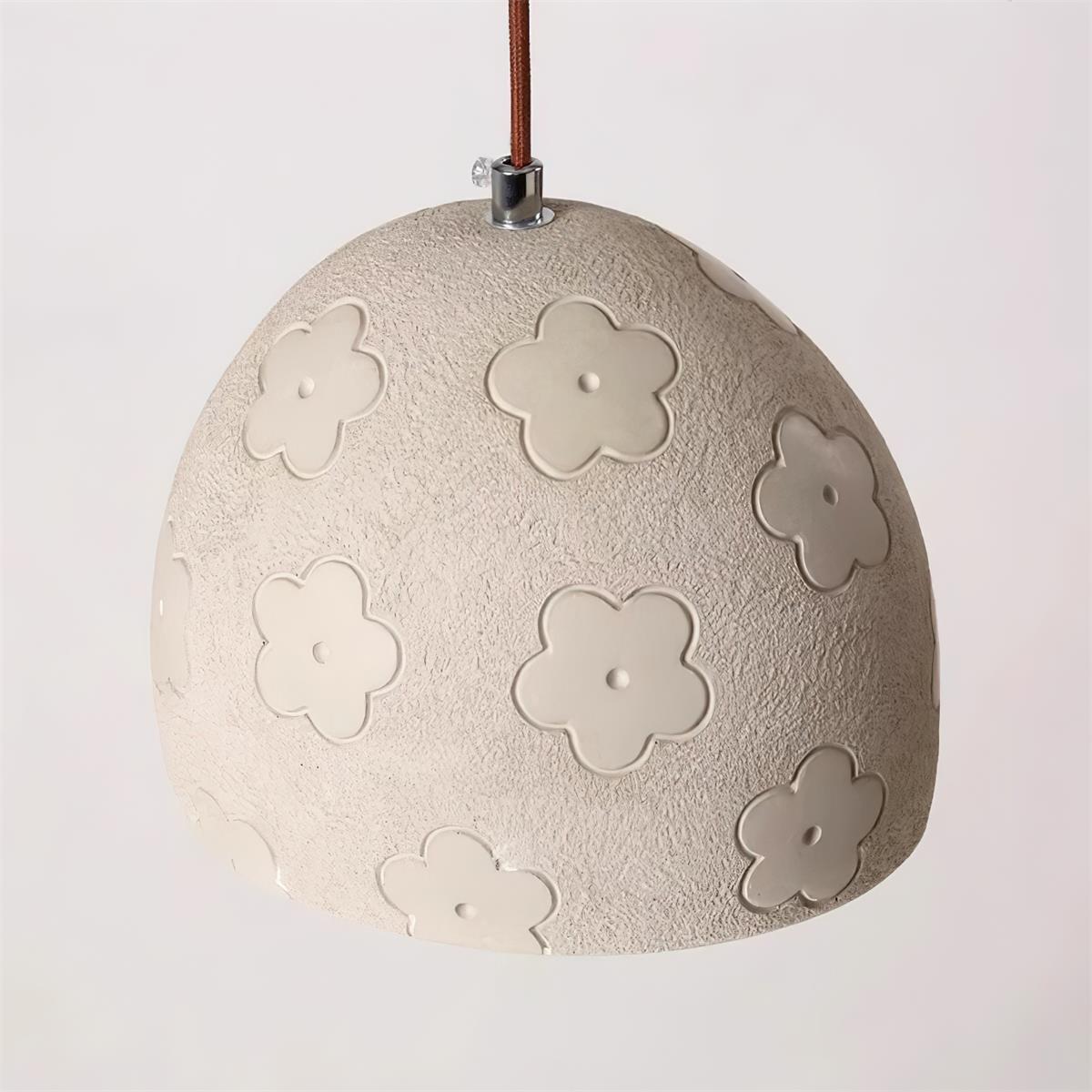 Caleaya hanglamp grijs cement modern woonkamer | Cielum