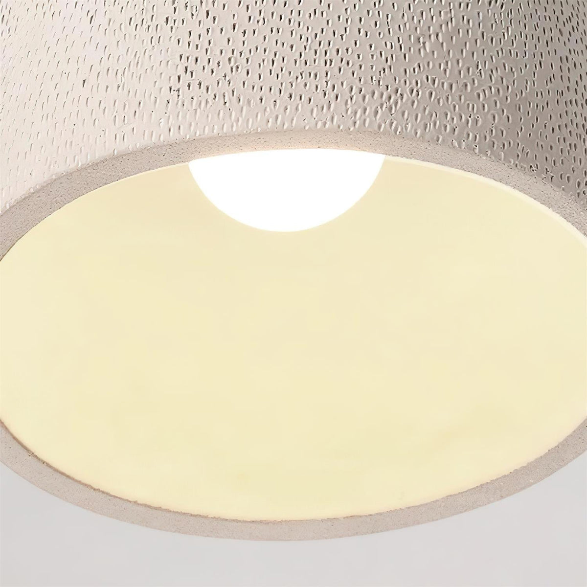 Caleaya hanglamp grijs cement modern woonkamer | Cielum