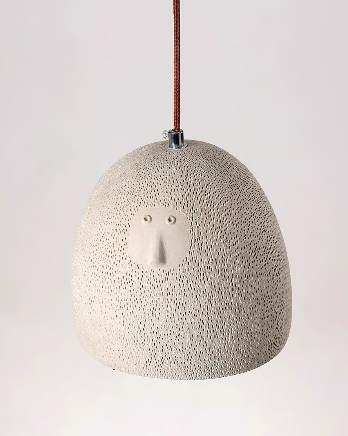 Caleaya hanglamp grijs cement modern woonkamer | Cielum