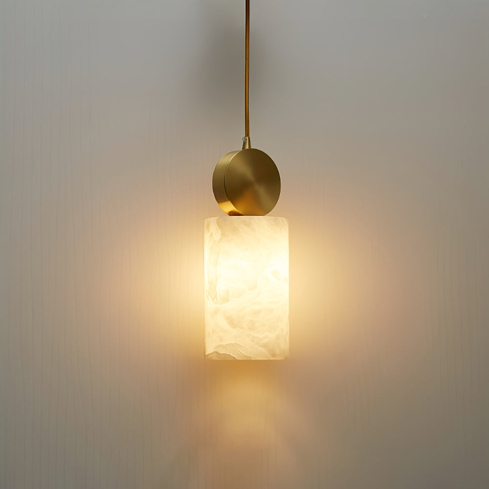 Salen hanglamp Albast & messing