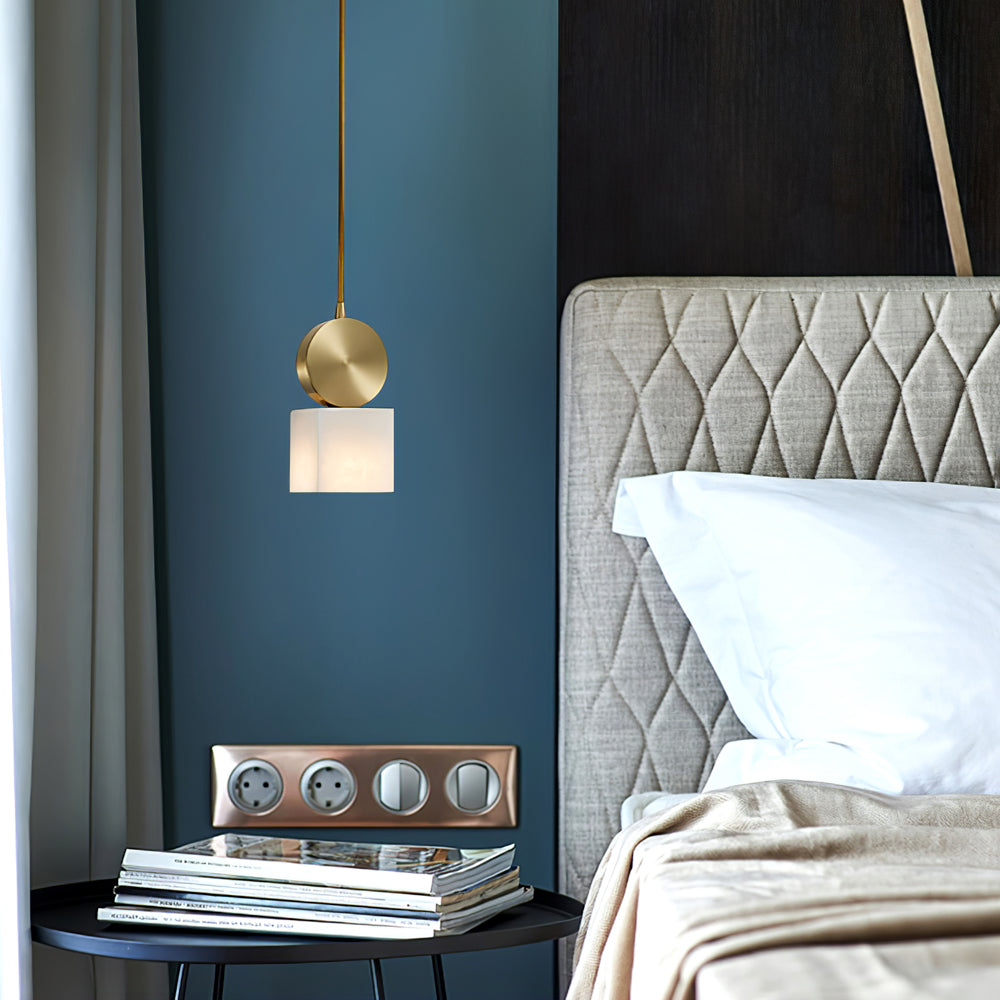 Salen hanglamp Albast & messing