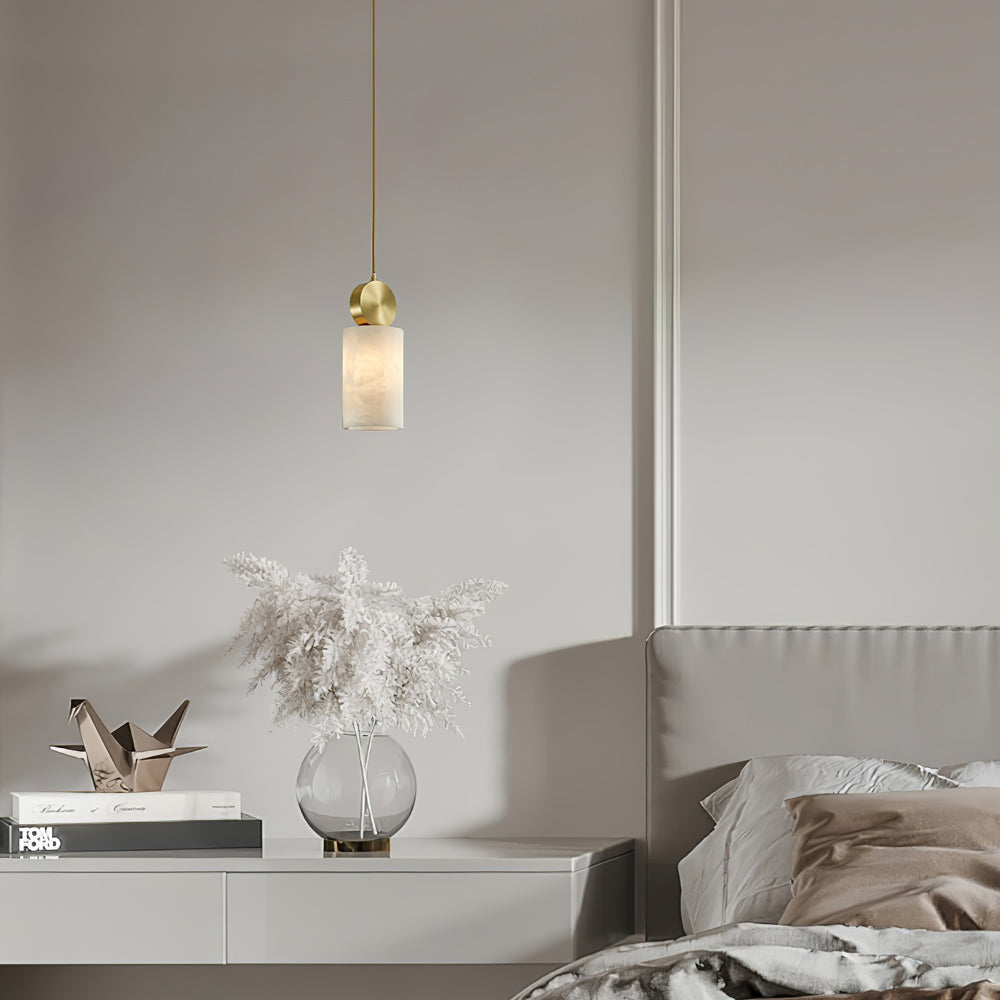 Salen hanglamp Albast & messing