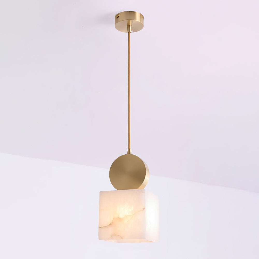 Salen hanglamp Albast & messing