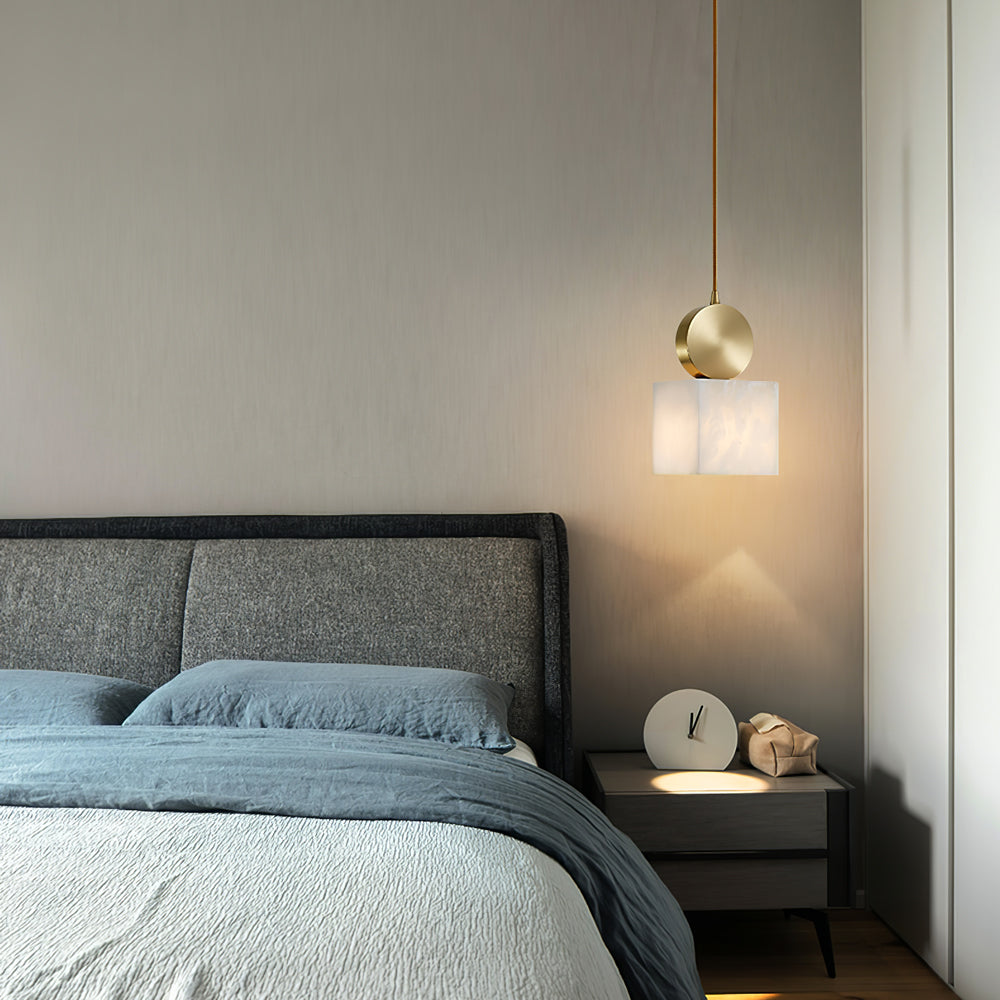 Salen hanglamp Albast & messing