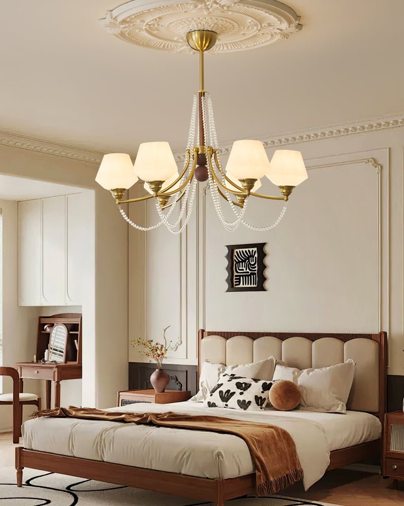 Othaus Traditionele Elegantie Vintage Hout Kroonluchter