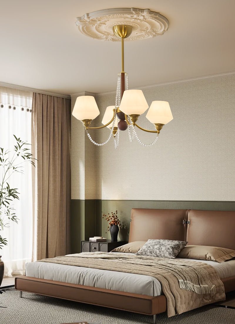 Othaus Traditionele Elegantie Vintage Hout Kroonluchter