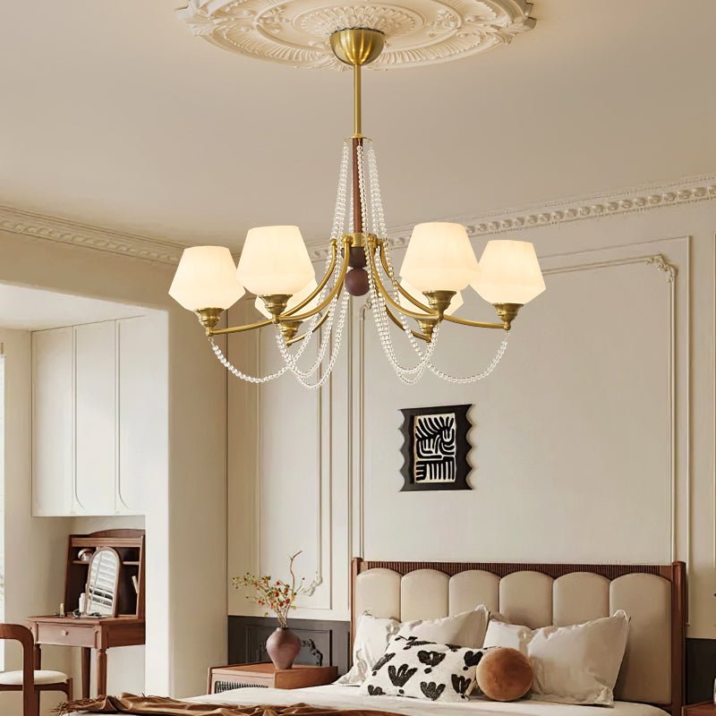 Othaus Traditionele Elegantie Vintage Hout Kroonluchter