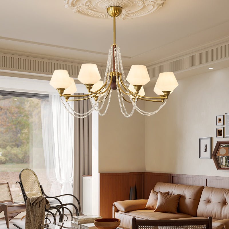 Othaus Traditionele Elegantie Vintage Hout Kroonluchter