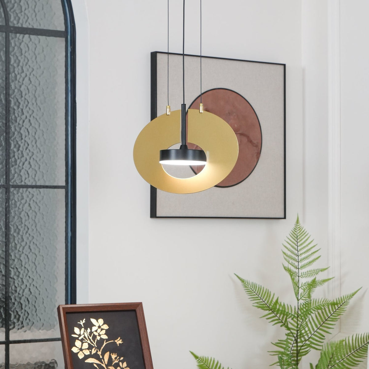Sirixy hanglamp ovaal ring geometrisch