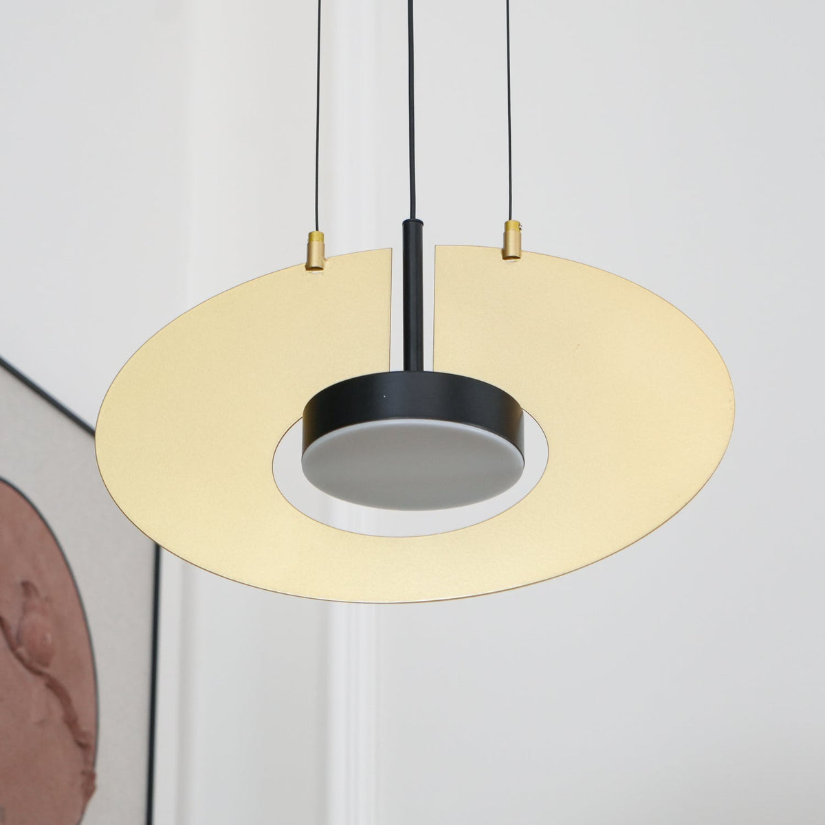 Sirixy hanglamp ovaal ring geometrisch