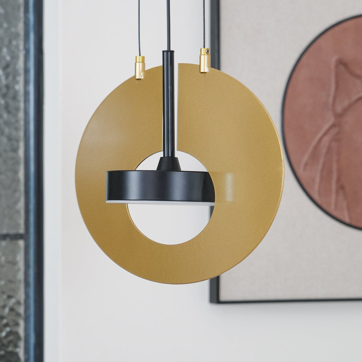 Sirixy hanglamp ovaal ring geometrisch