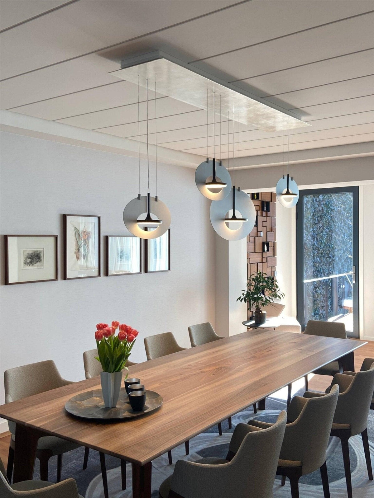 Sirixy hanglamp ovaal ring geometrisch