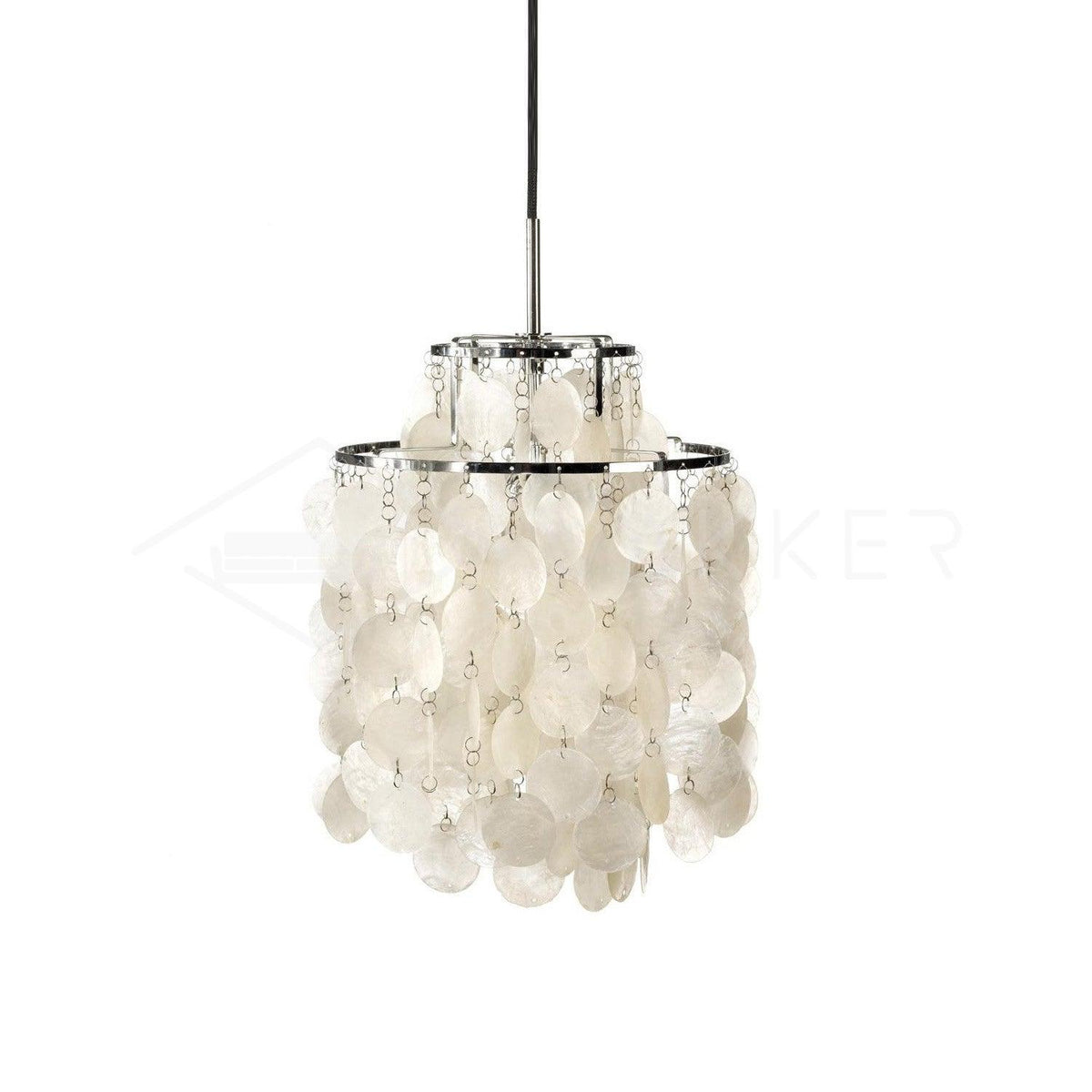 Rivena hanglamp Ronde Schelp Ring