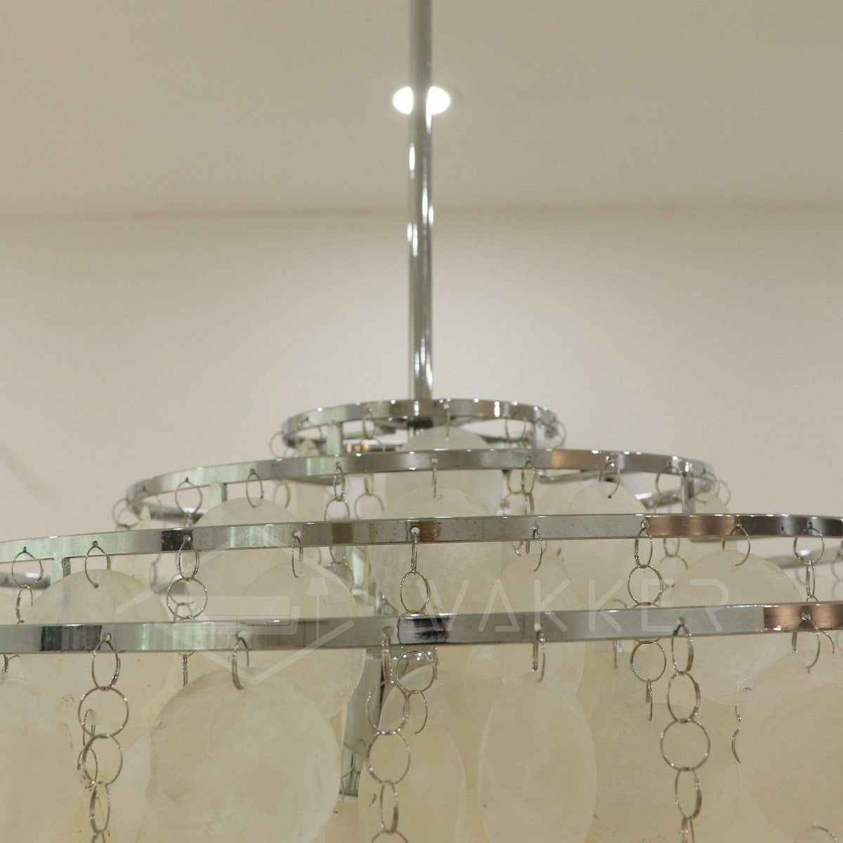 Rivena hanglamp Ronde Schelp Ring