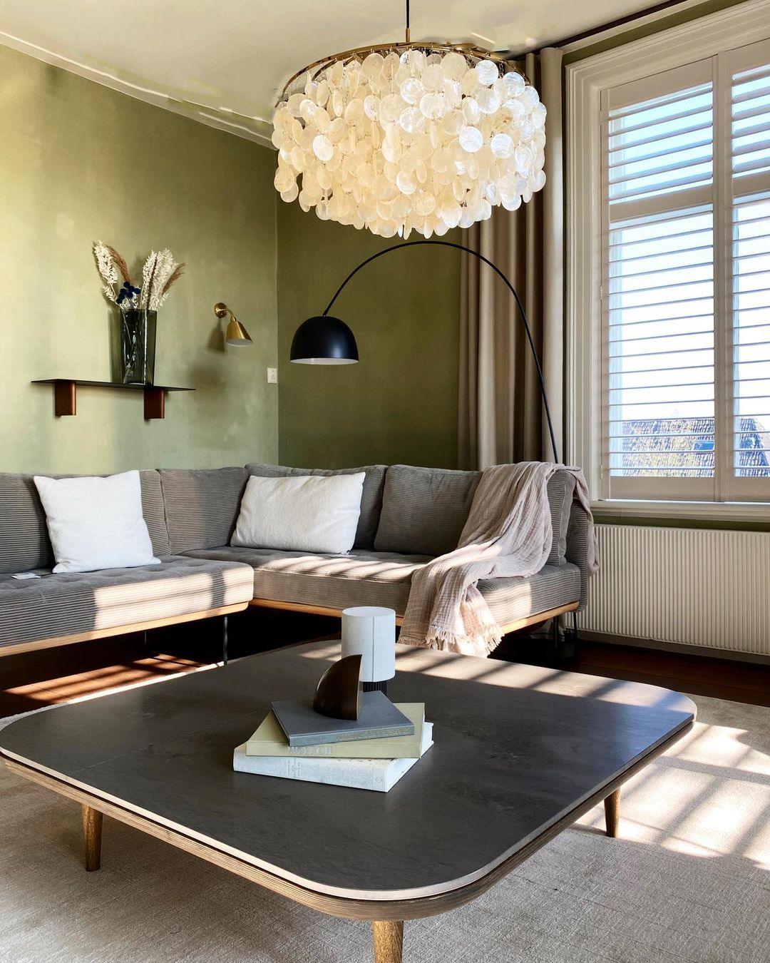 Rivena hanglamp Ronde Schelp Ring