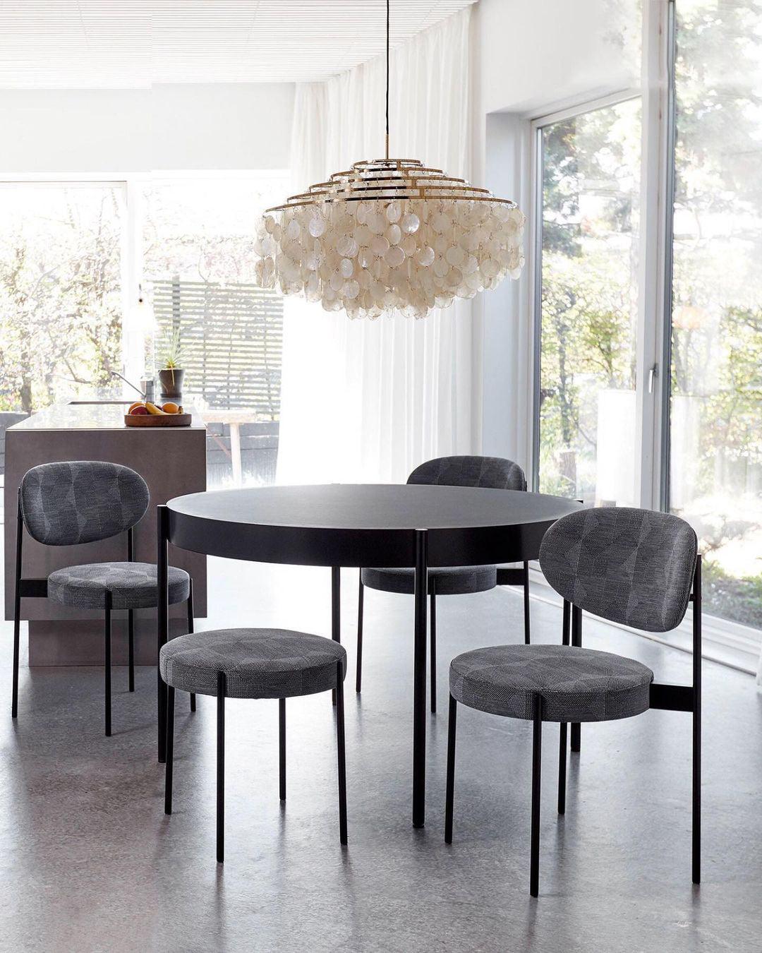 Rivena hanglamp Ronde Schelp Ring