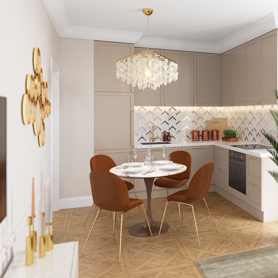 Rivena hanglamp Ronde Schelp Ring