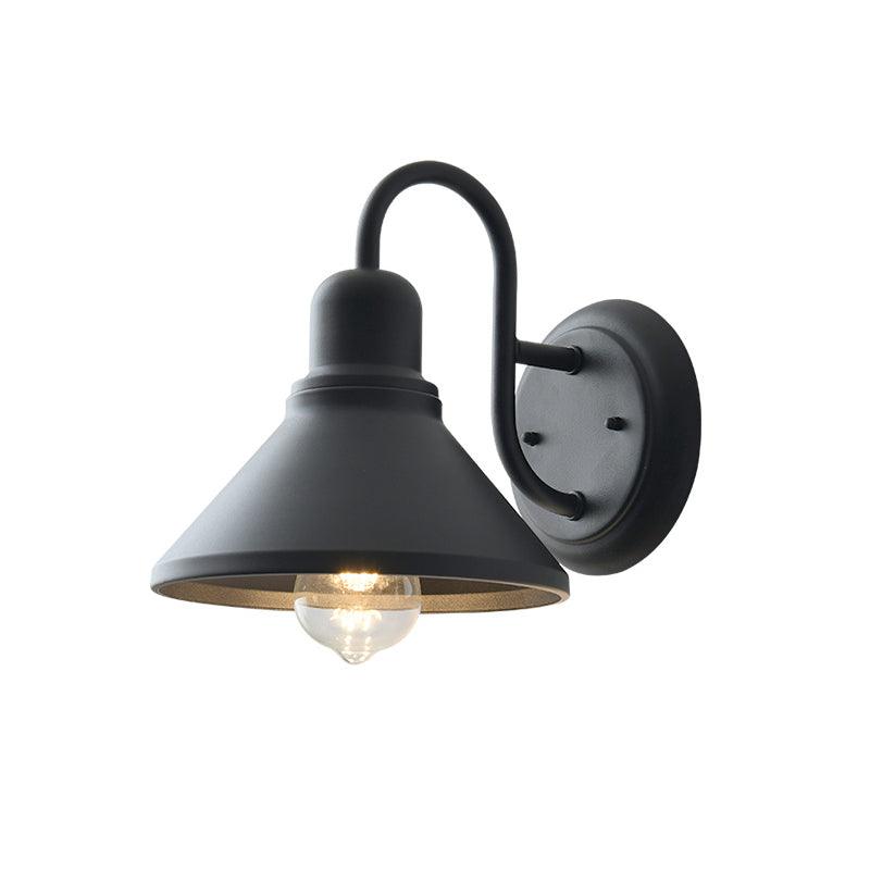 Elion Vintage conische buitenwandlamp