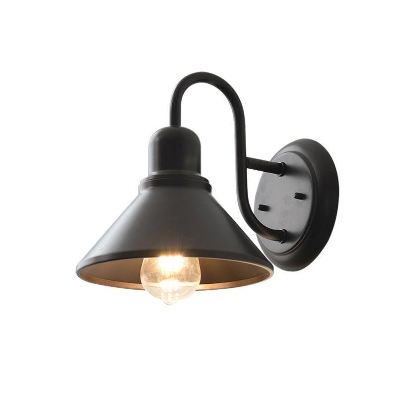 Elion Vintage conische buitenwandlamp
