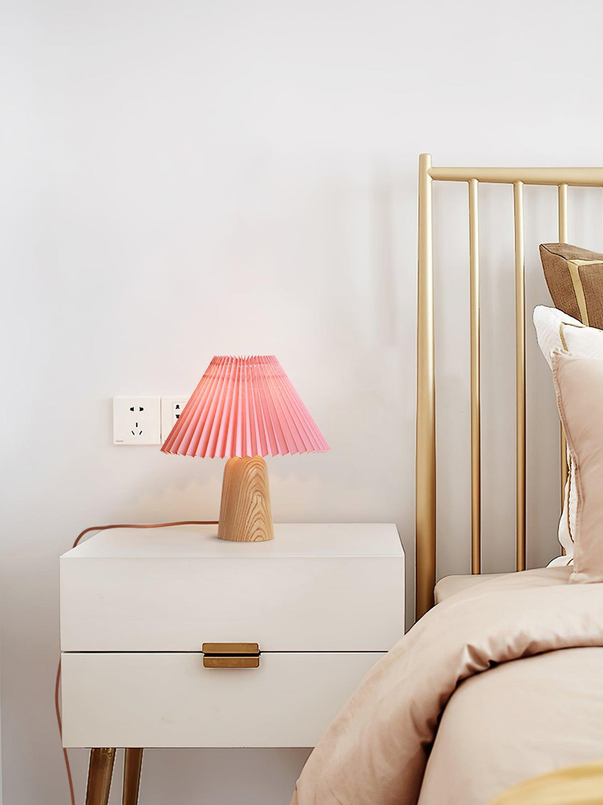 Sylineria Minimalistische houten tafellamp