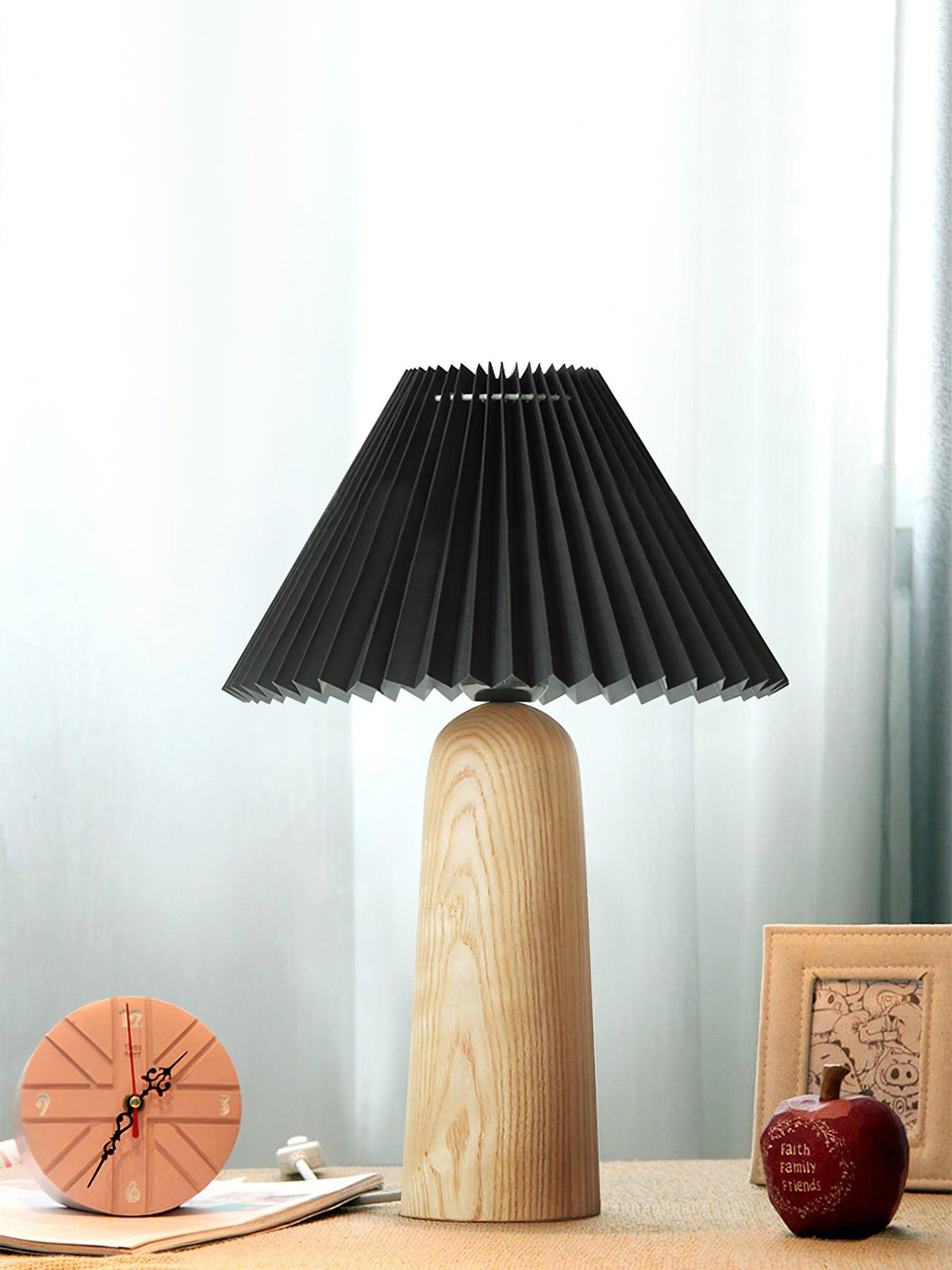 Sylineria Minimalistische houten tafellamp
