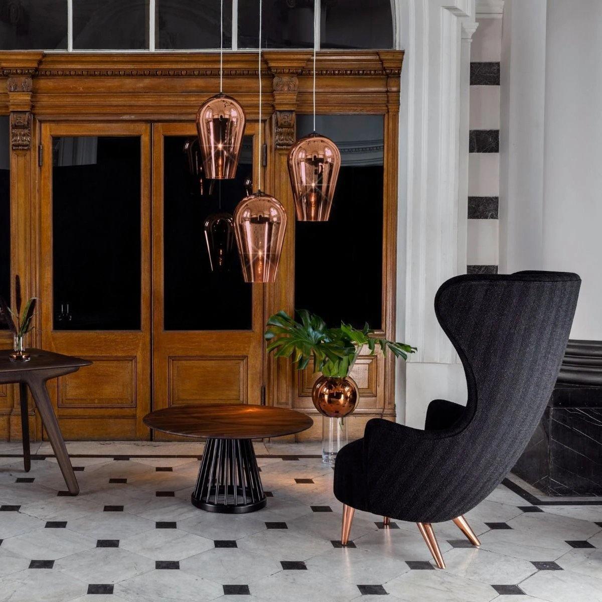 Adler Moderne hanglamp van glas