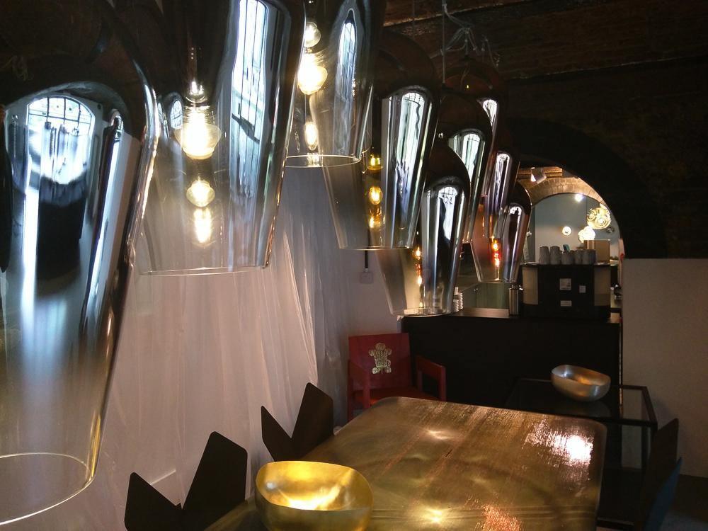 Adler Moderne hanglamp van glas