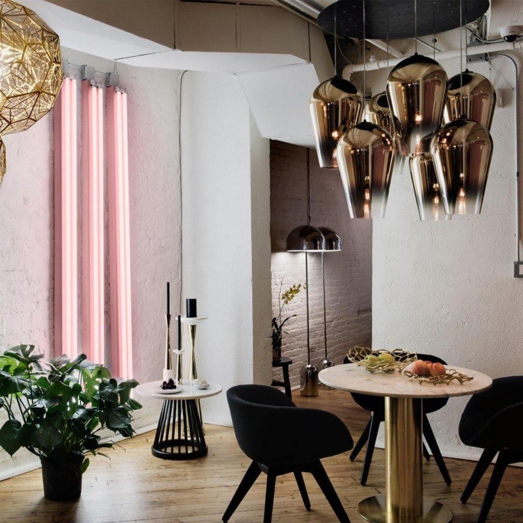 Adler Moderne hanglamp van glas