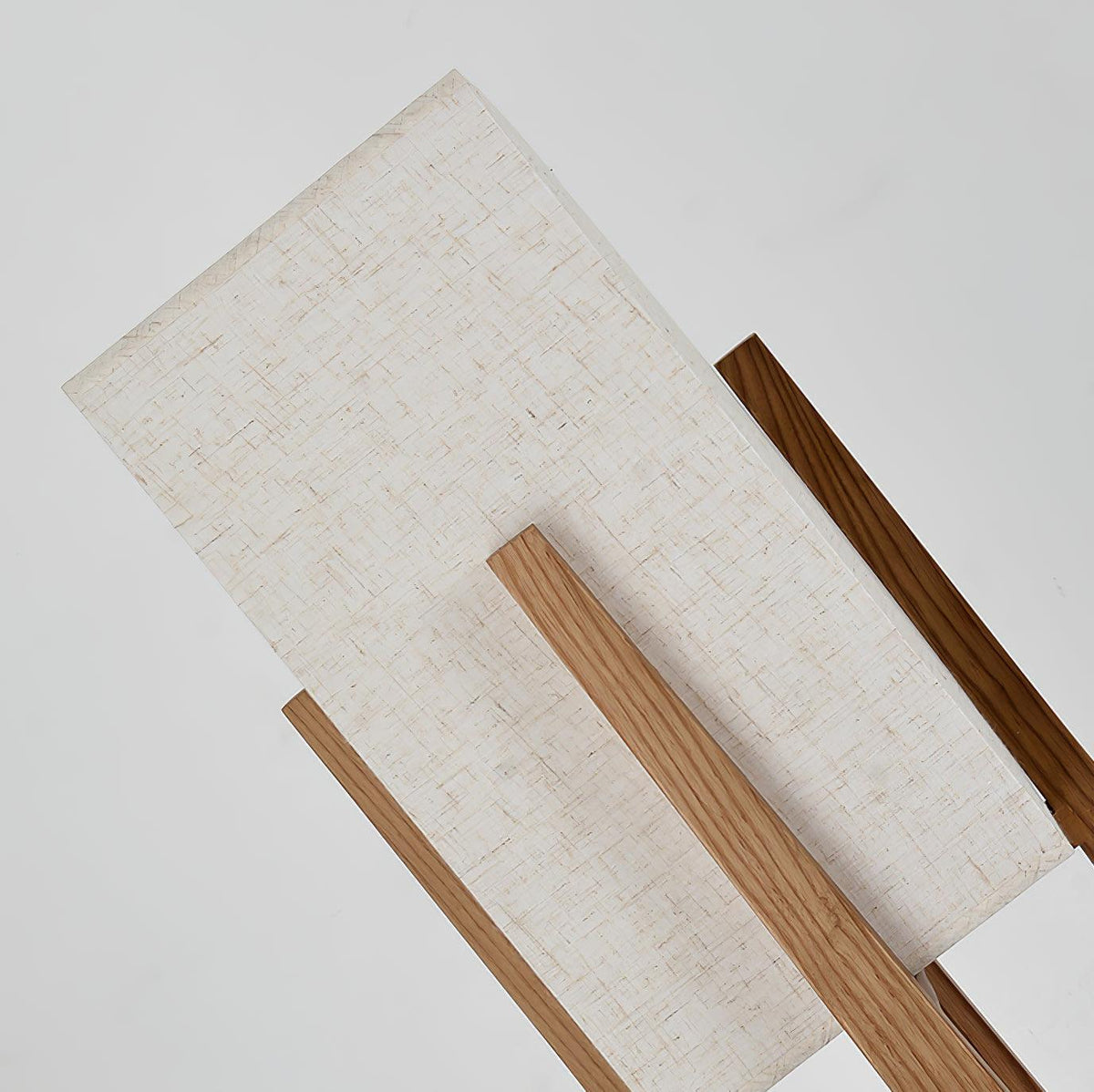 Syleia vloerlamp van hout modern