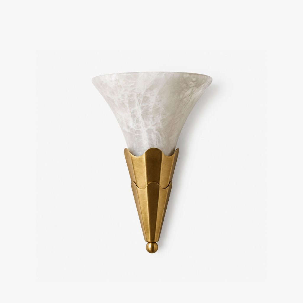 Lintonwick albast wandlamp