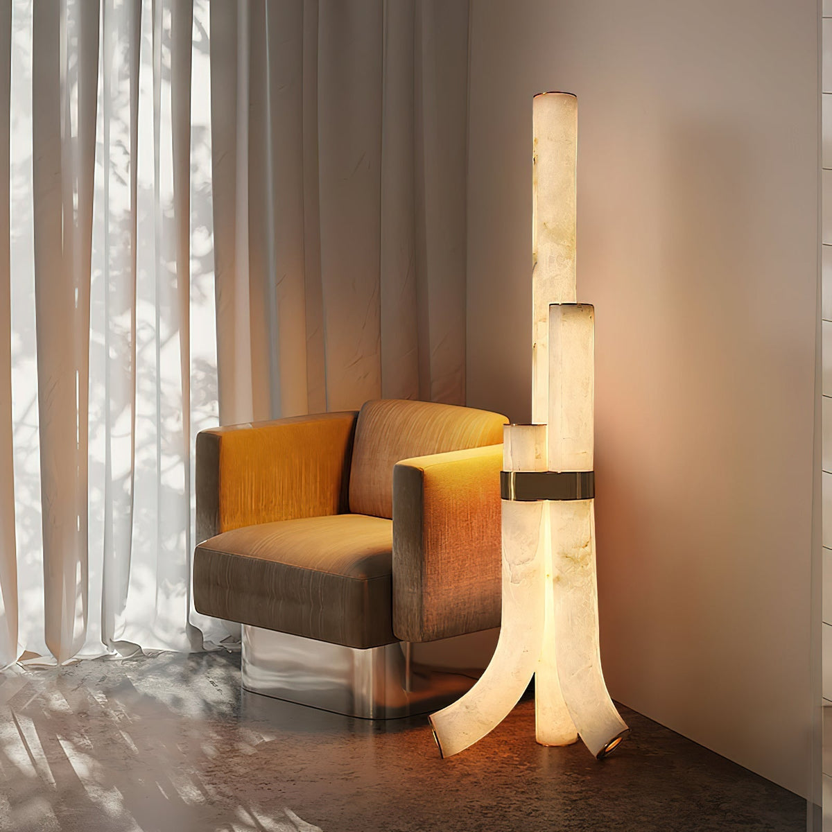 Sculpt vloerlamp