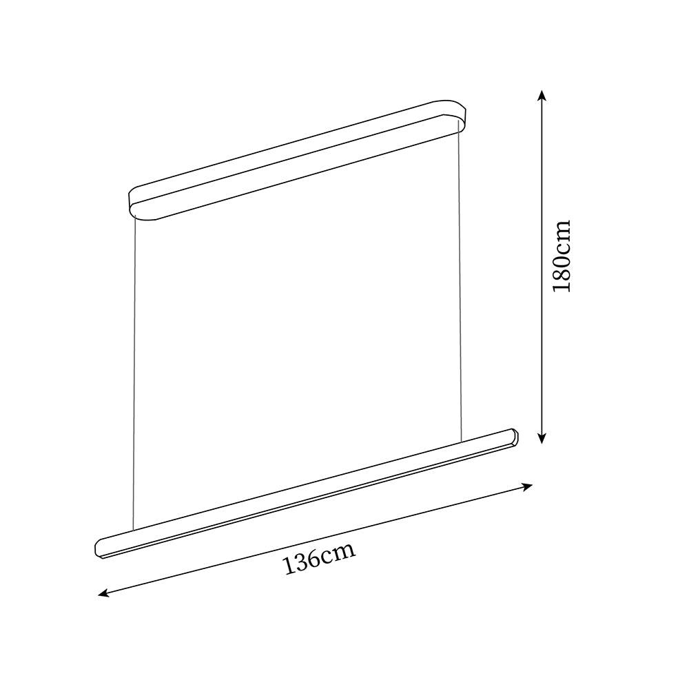 Faretto Lineaire hanglamp