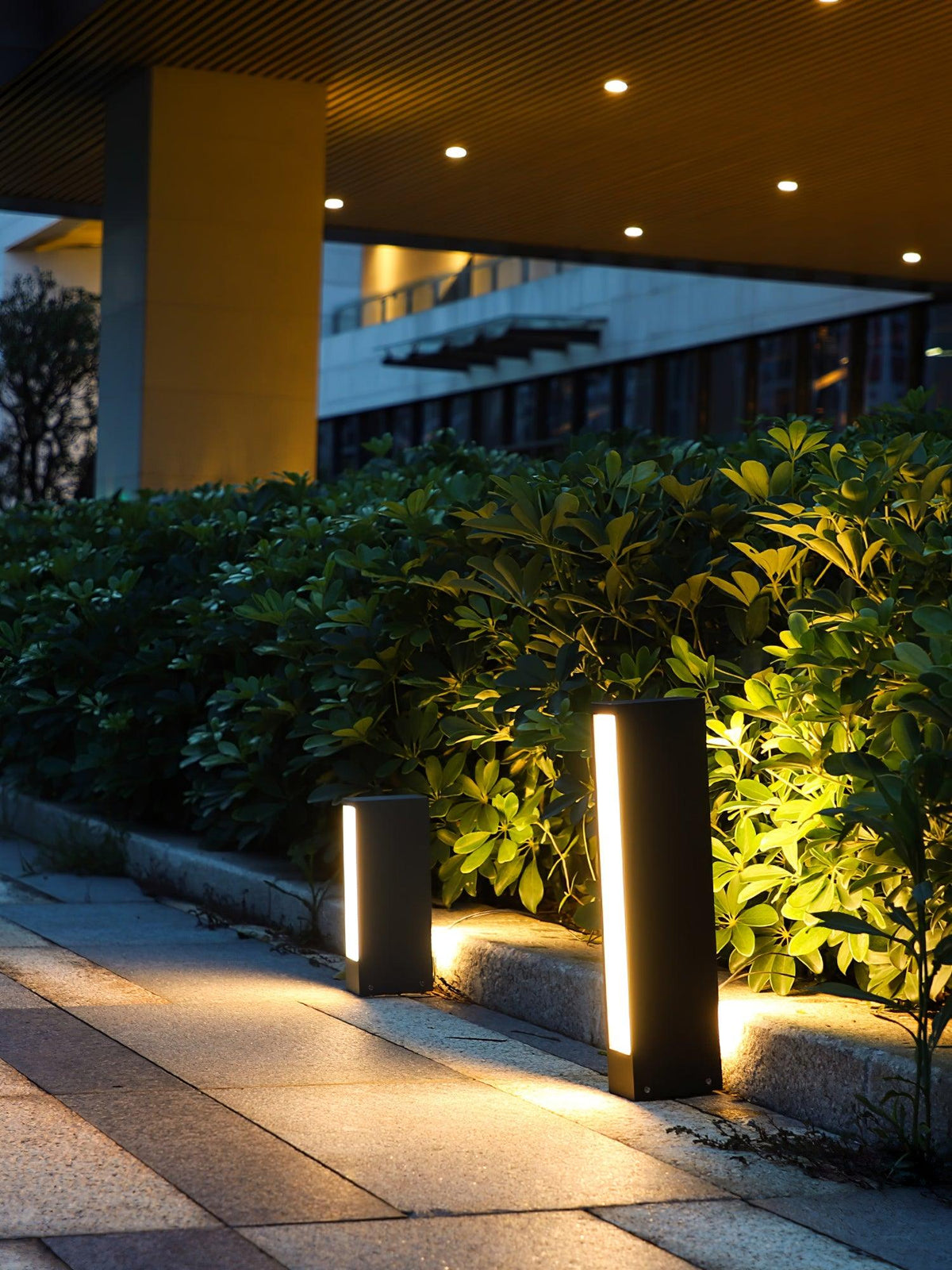 Ulzoril Minimalistische aluminium wandlamp voor padverlichting