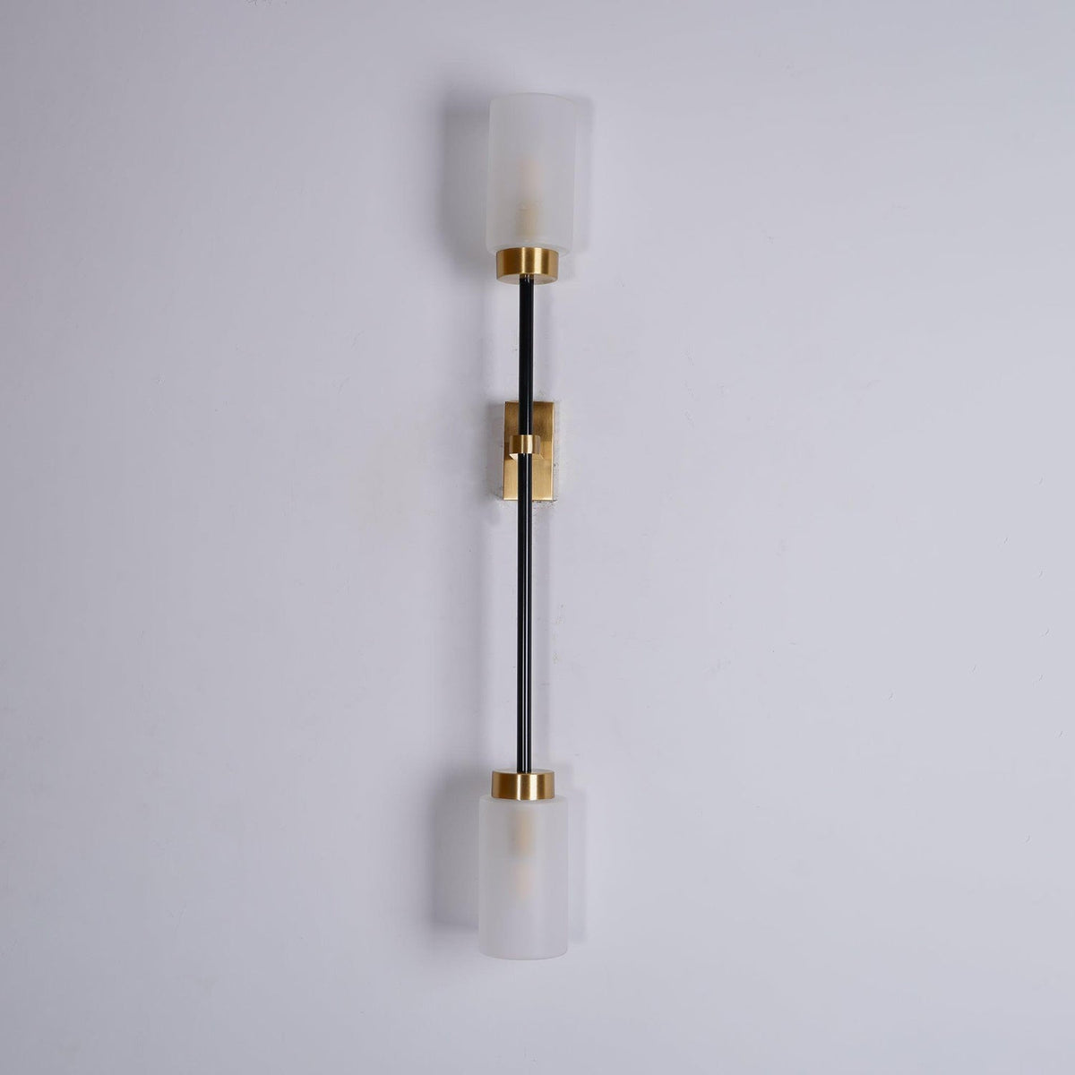Tekas wandlamp Cilinder glas Lineair