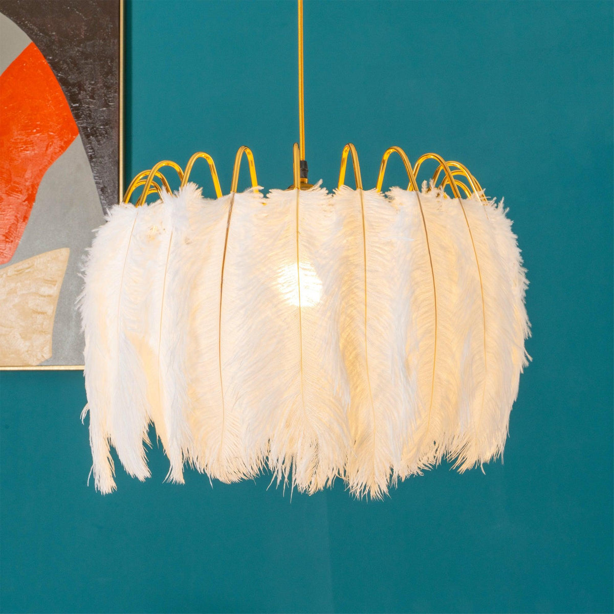 Imarisra Postmodern Luxe hanglamp met Bloemblaad