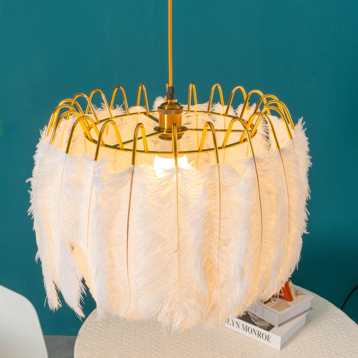 Imarisra Postmodern Luxe hanglamp met Bloemblaad