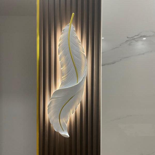 Arvess Individual Creativity Feather hars wandlamp