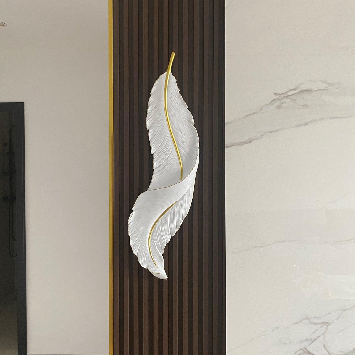Arvess Individual Creativity Feather hars wandlamp