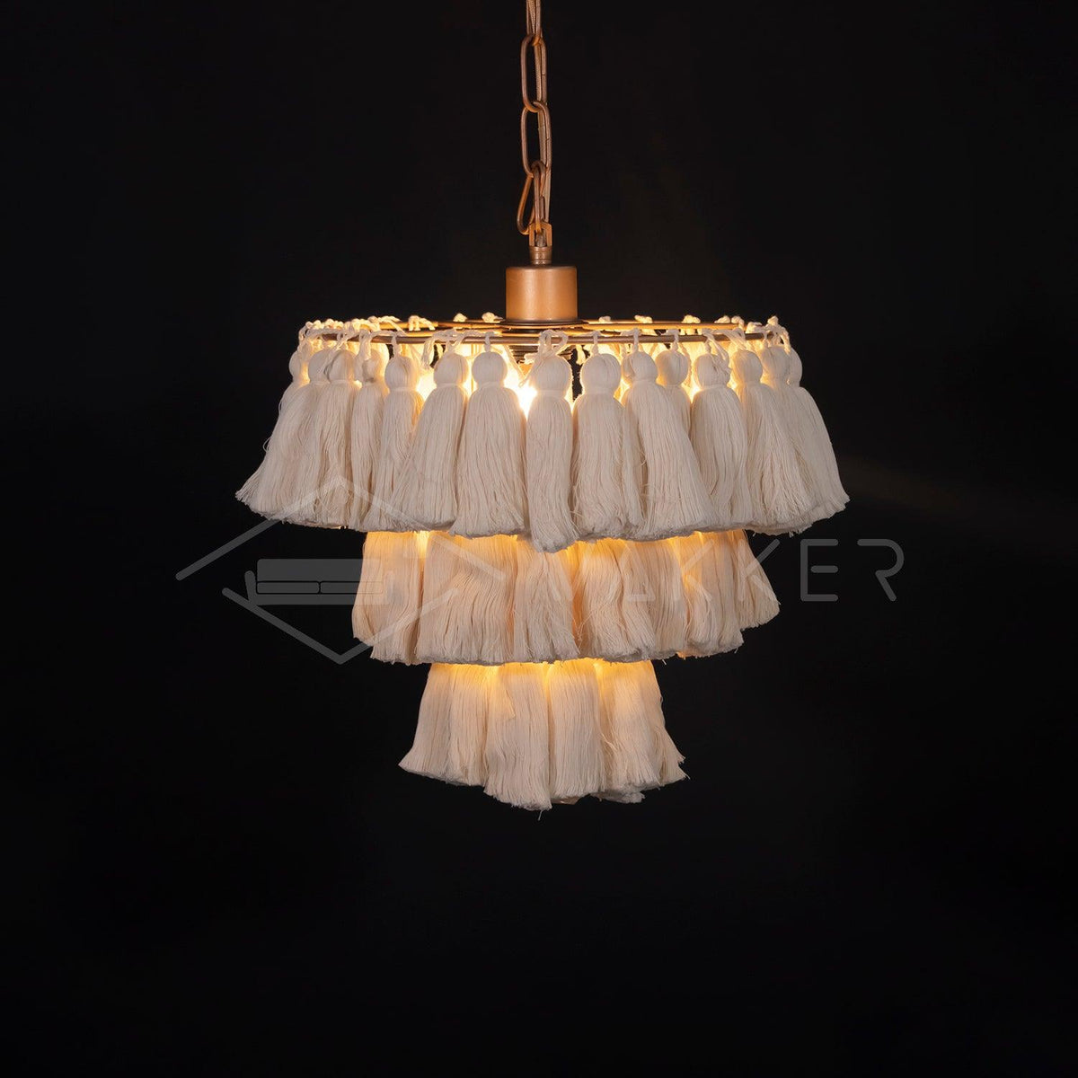 Arixo Kroonluchter Roze Bohemian Chic