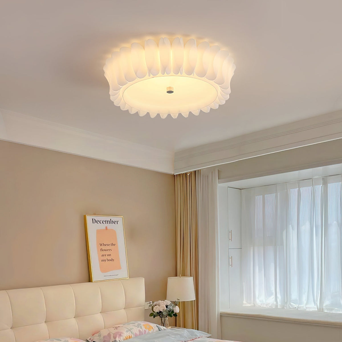 Petalis plafondlamp met LED