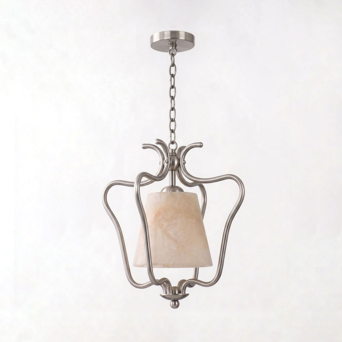 Pembermere albast lantaarn hanglamp