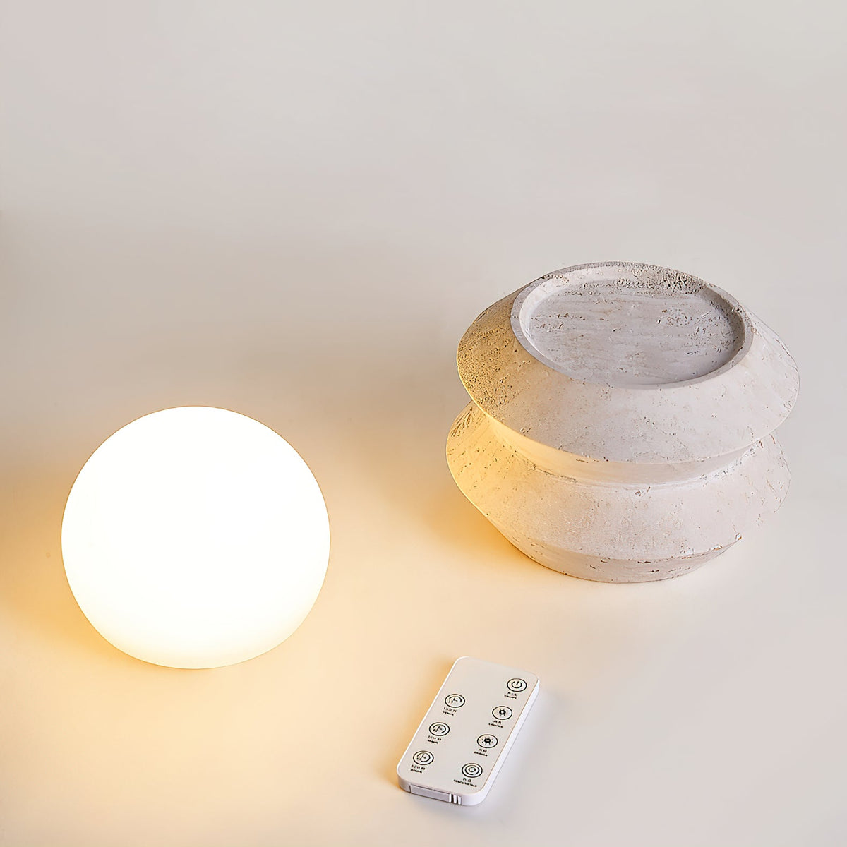 Renaette tafellamp (met ingebouwde batterij)