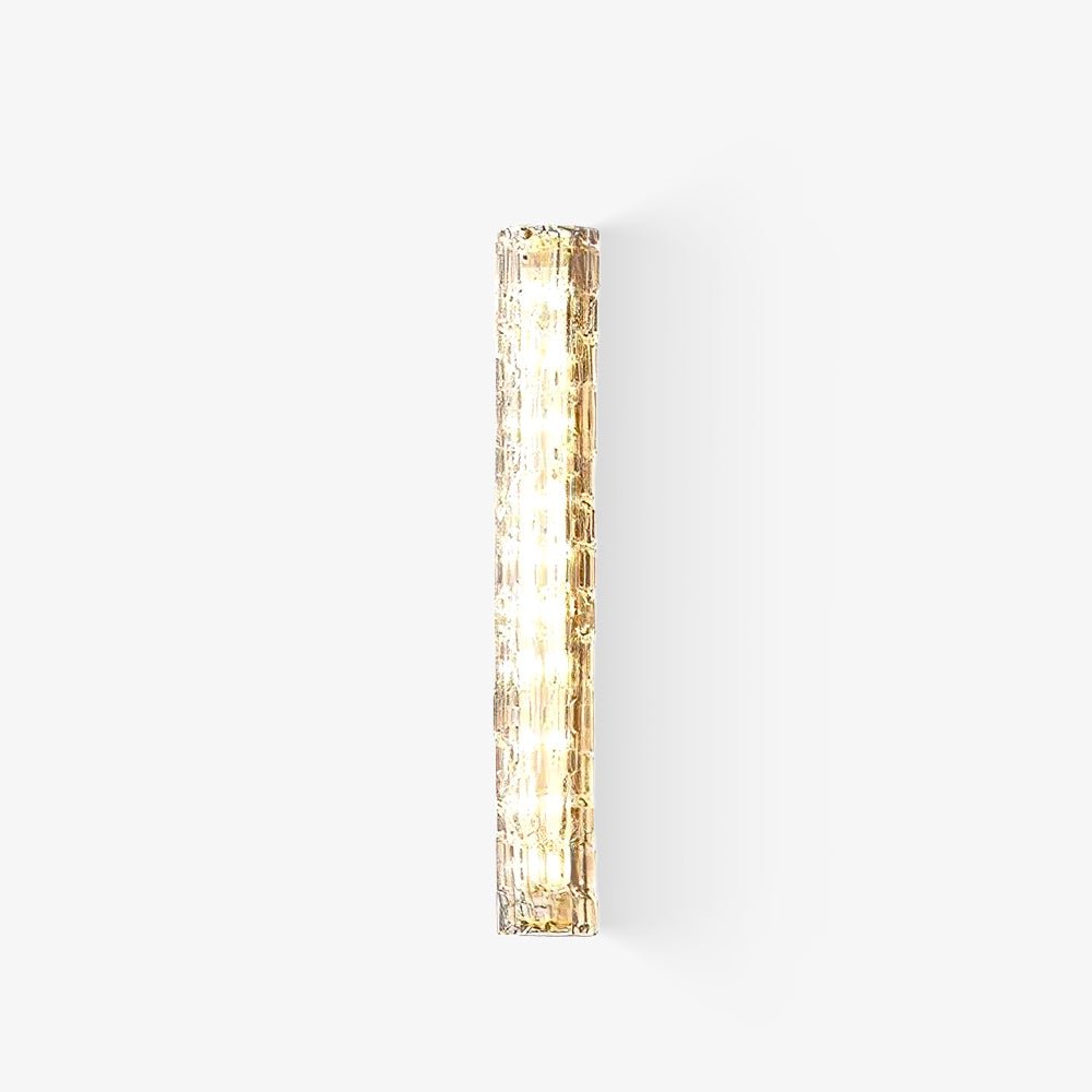 Bexley messing glas glamoureus wandlamp
