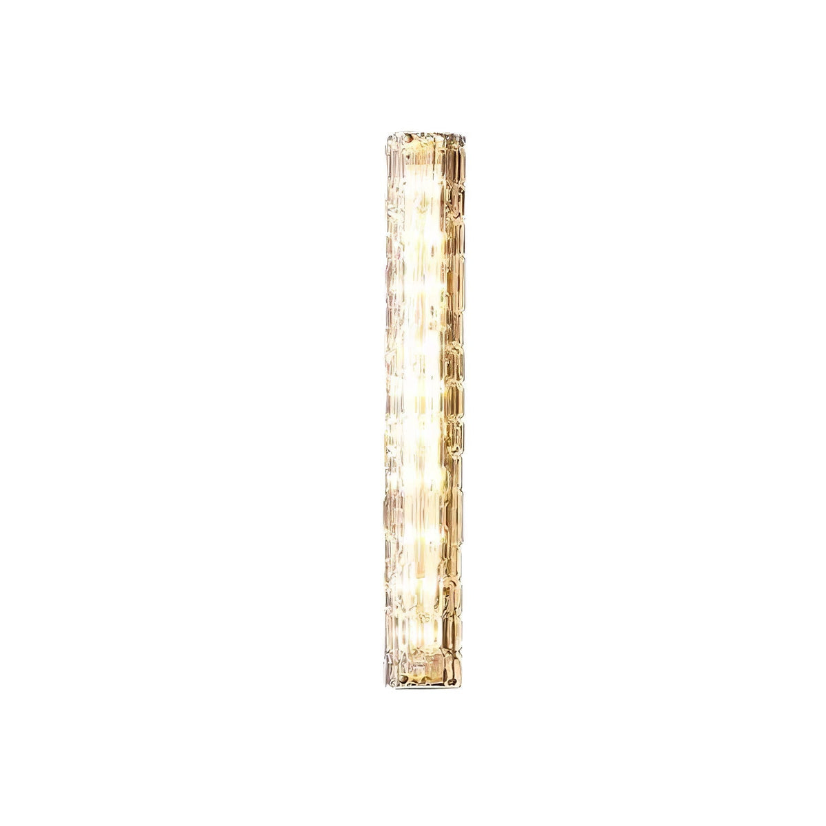 Bexley messing glas glamoureus wandlamp
