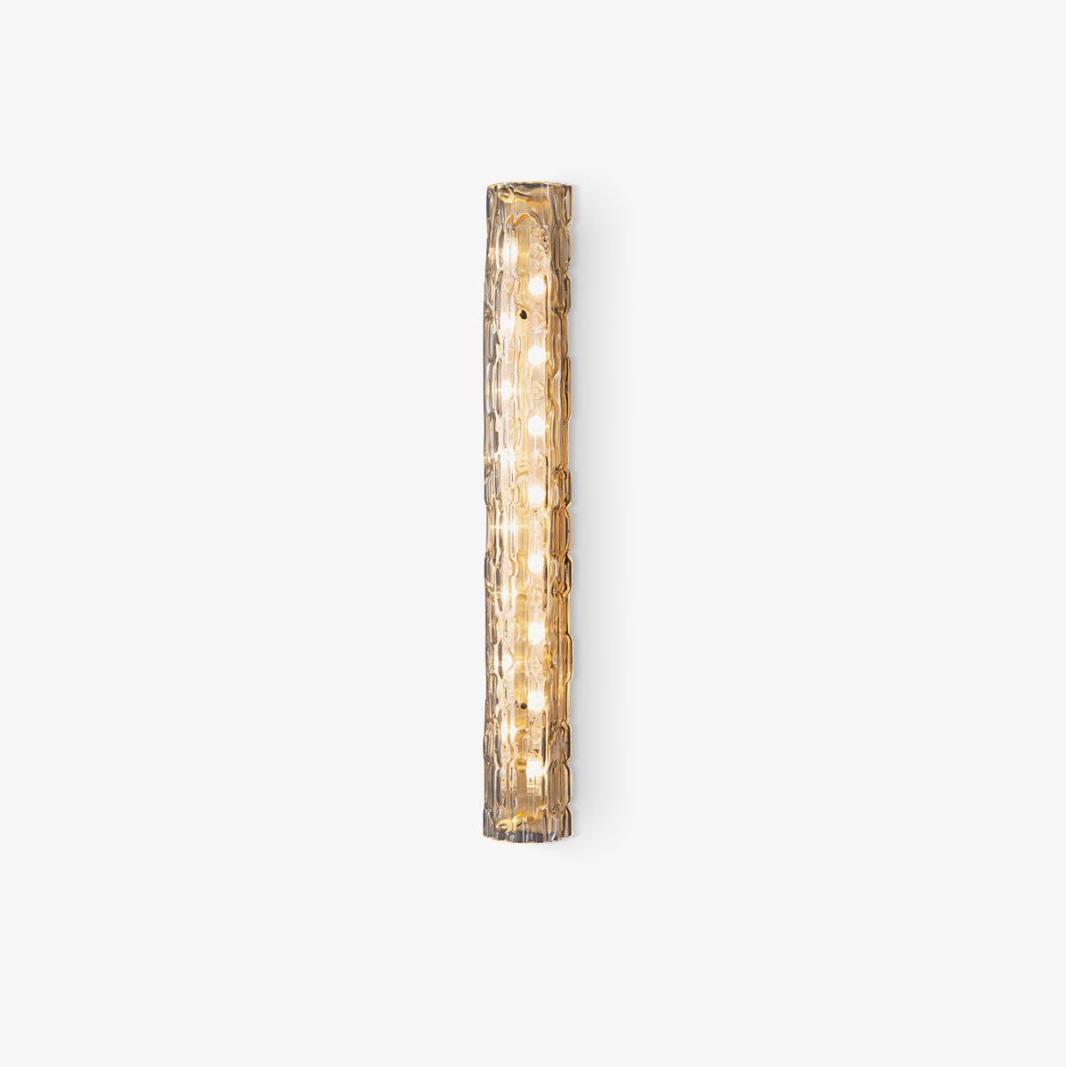 Bexley messing glas glamoureus wandlamp