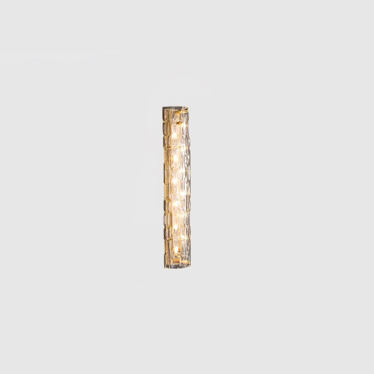 Bexley messing glas glamoureus wandlamp
