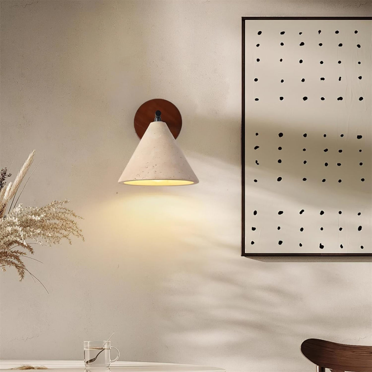 Tavero Moderne wandlamp conusvormig