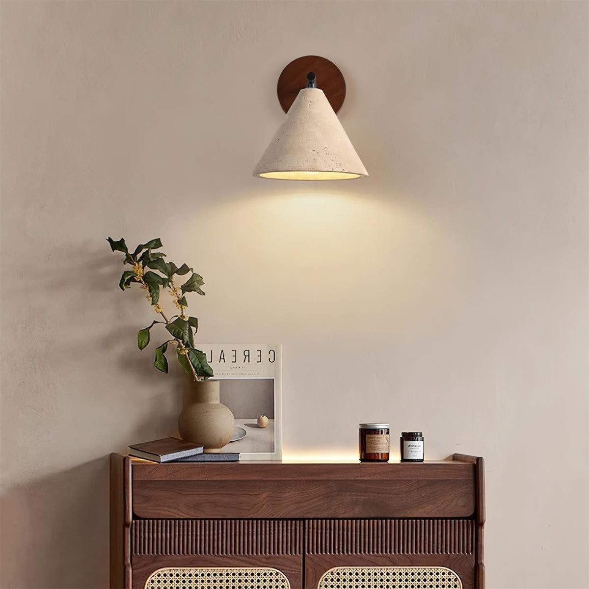 Tavero Moderne wandlamp conusvormig