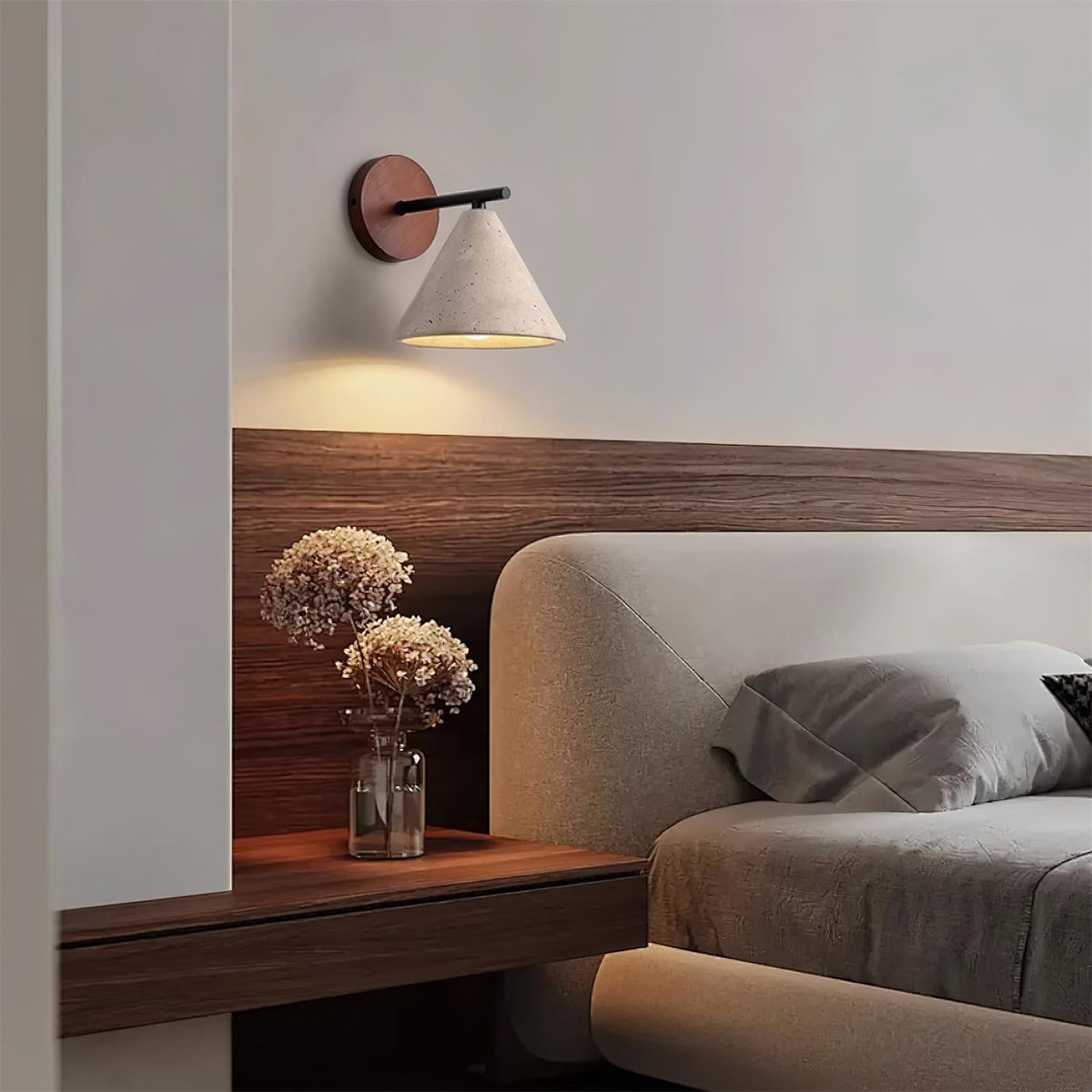 Tavero Moderne wandlamp conusvormig